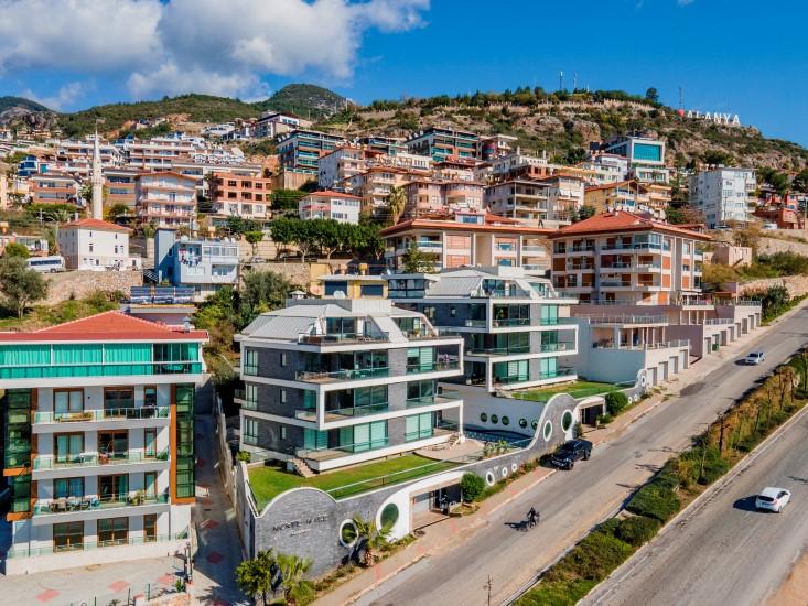 Species apartment 2 + 1 in a luxury complex in Alanya next to the observation deck - Фото 22