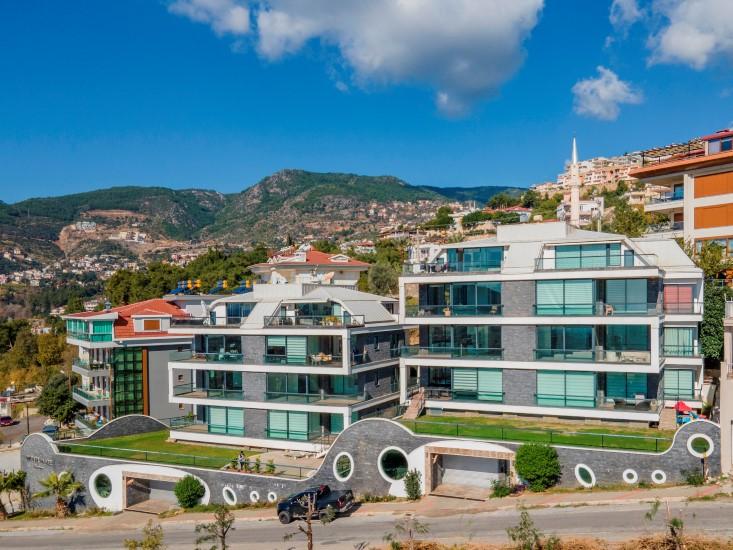 Species apartment 2 + 1 in a luxury complex in Alanya next to the observation deck - Фото 19