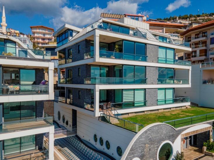 Species apartment 2 + 1 in a luxury complex in Alanya next to the observation deck - Фото 18