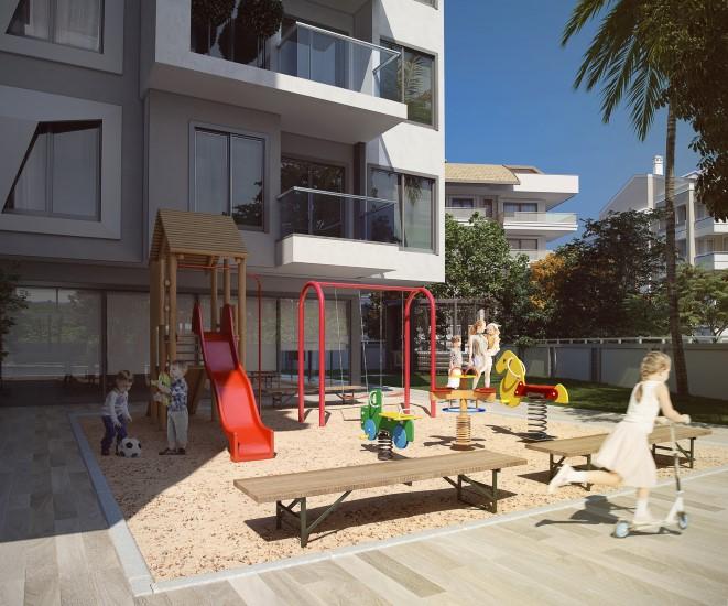 New 2 + 1 apartment in a luxury complex in the center of Alanya - Фото 4