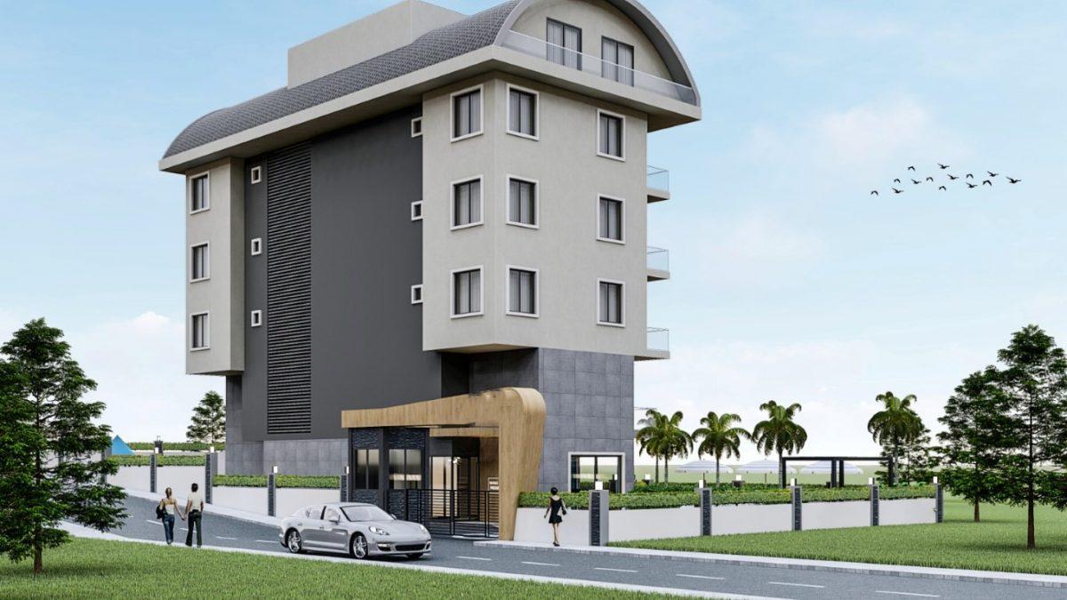 An attractive residential complex project in the European district of Alanya Oba - Фото 3