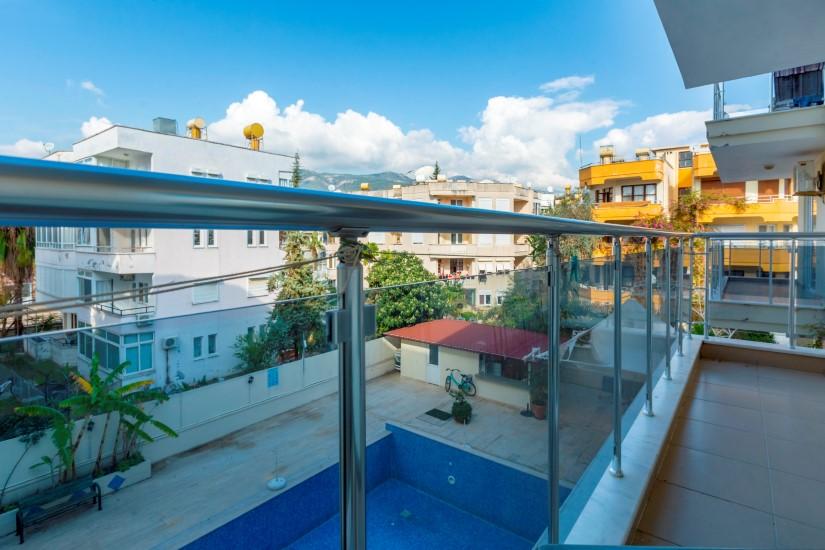 Furnished 1 + 1 apartment in the center of Oba - Фото 18