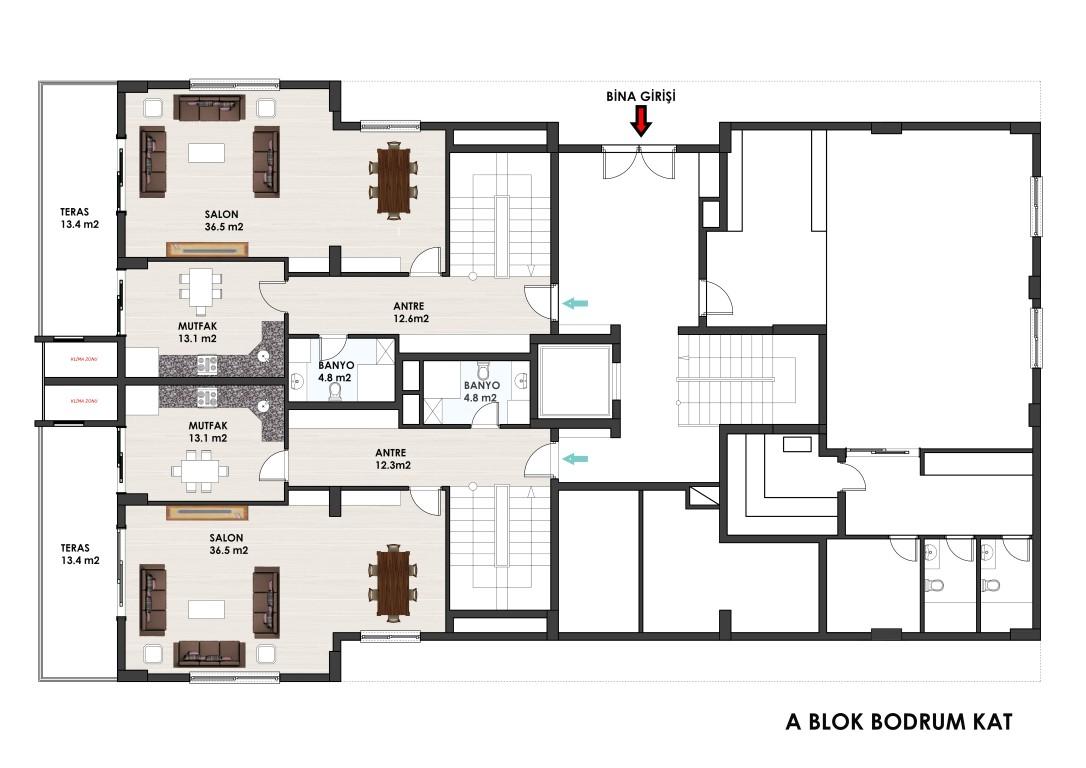 New complex near the sea, with spacious layouts - Фото 14