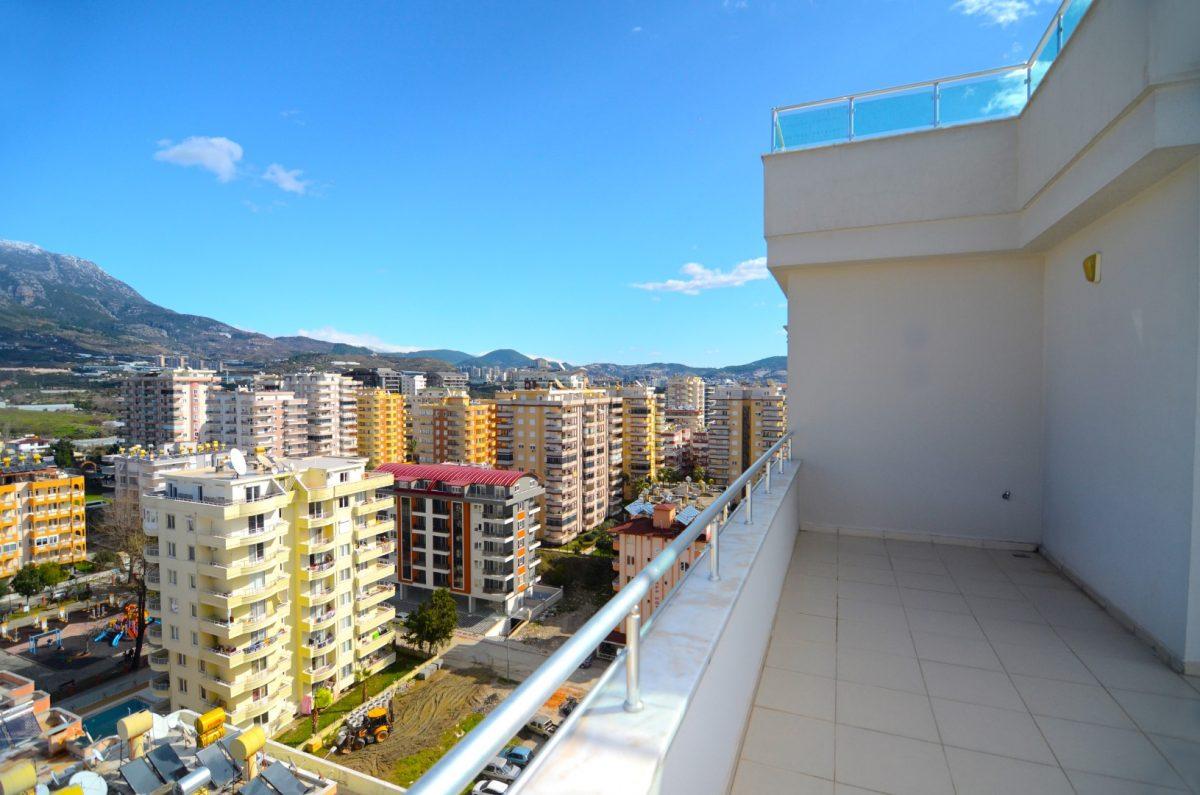 4+1 penthouse with sea view in Mahmutlar - Фото 29