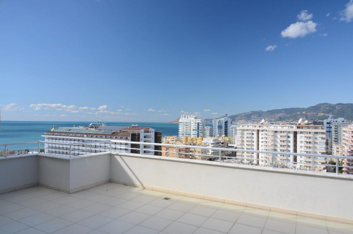 4+1 penthouse with sea view in Mahmutlar - Фото 31