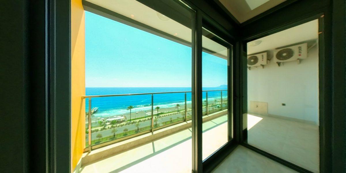 Apartment on the first line in Mahmutlar with panoramic sea views - Фото 12