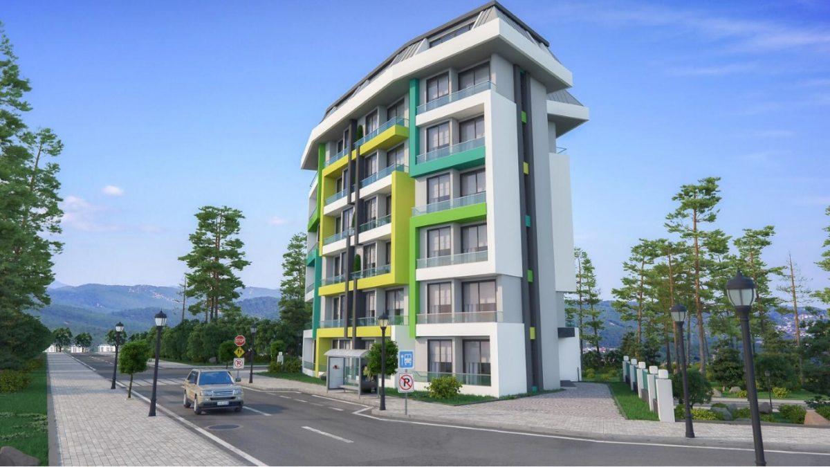 New apartment in a ready-made complex from a well-known developer in Avsallar - Фото 7