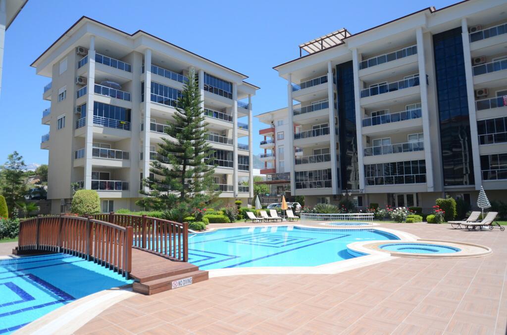 Spacious furnished apartment with sea view in Kestel - Фото 1