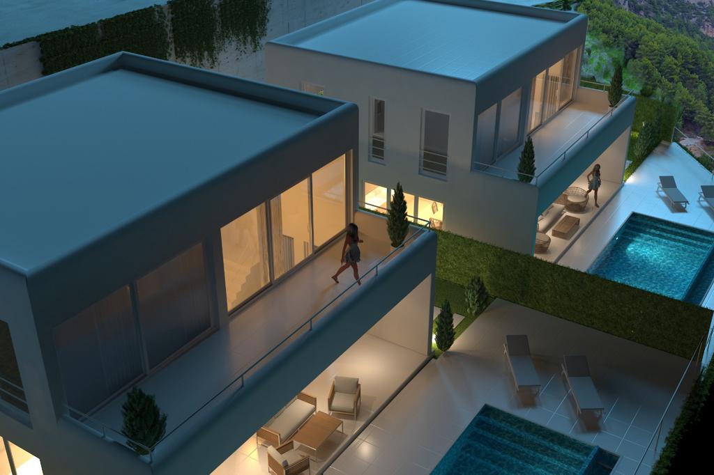 Project of villas in the central part of Alanya with panoramic views - Фото 6