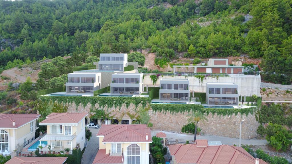 Project of villas in the central part of Alanya with panoramic views - Фото 15