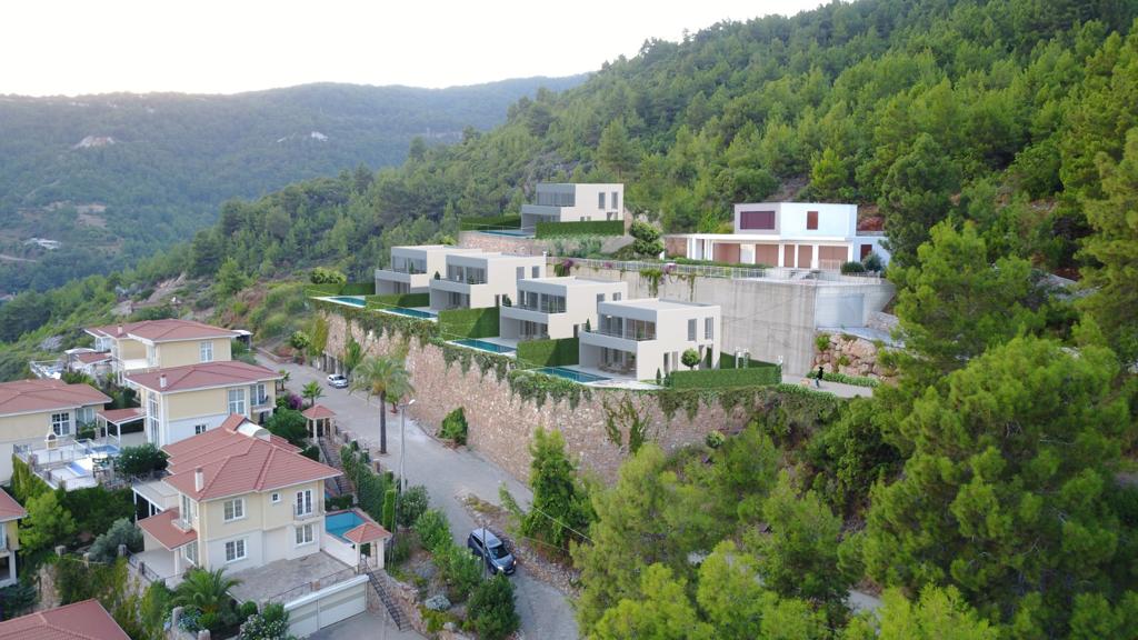 Project of villas in the central part of Alanya with panoramic views - Фото 16