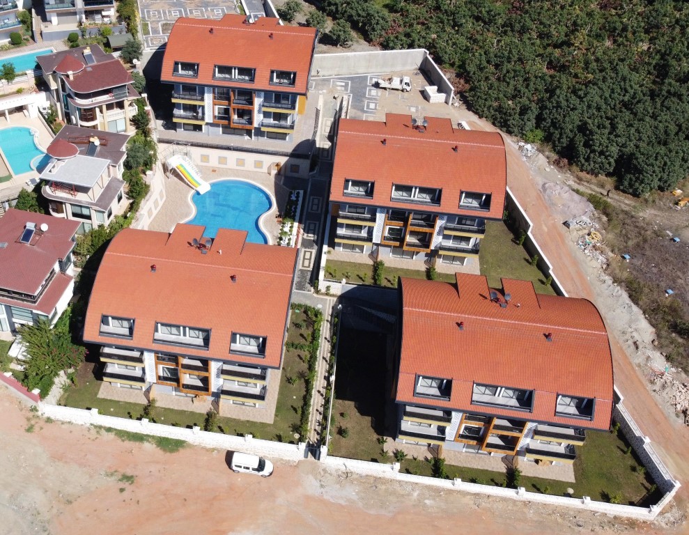 New beautiful low-rise complex overlooking the whole Alanya - Фото 2