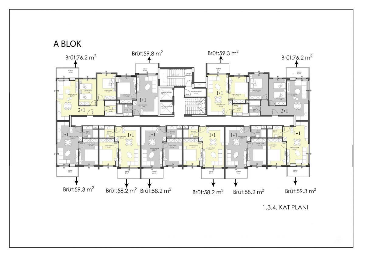 Premium class apartments in the center of Alanya - Фото 35