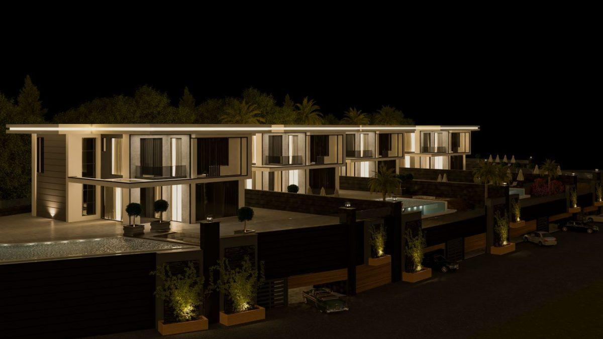 Project of 5 detached villas in the suburbs of Alanya - Oba - Фото 12