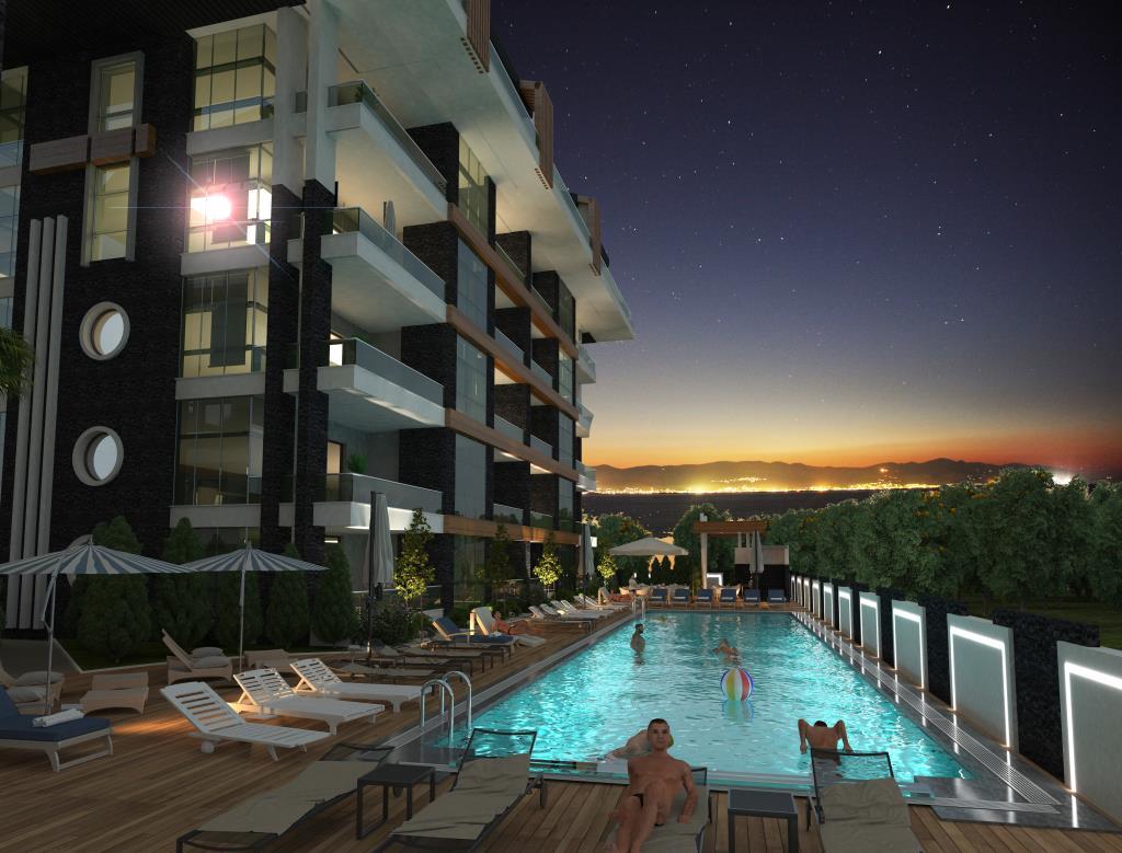 Apartments in a modern luxury complex in Oba - Фото 15