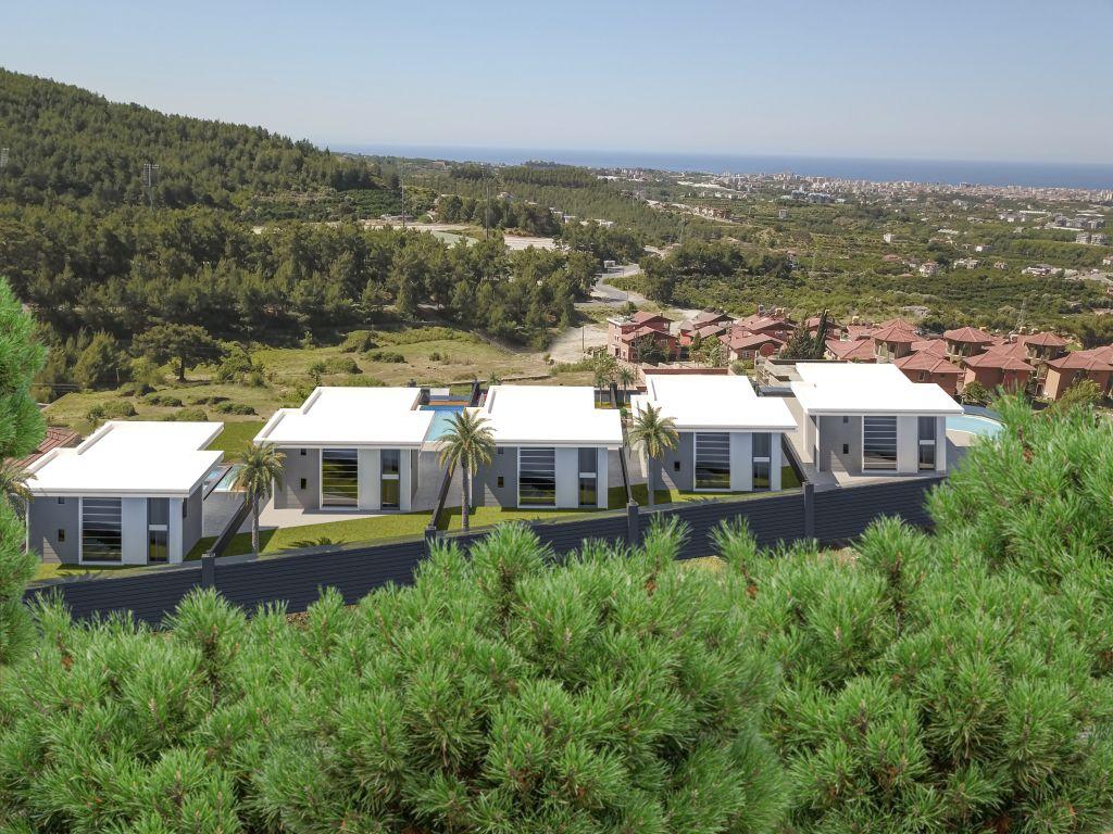 Project of 5 detached villas in the suburbs of Alanya - Oba - Фото 2