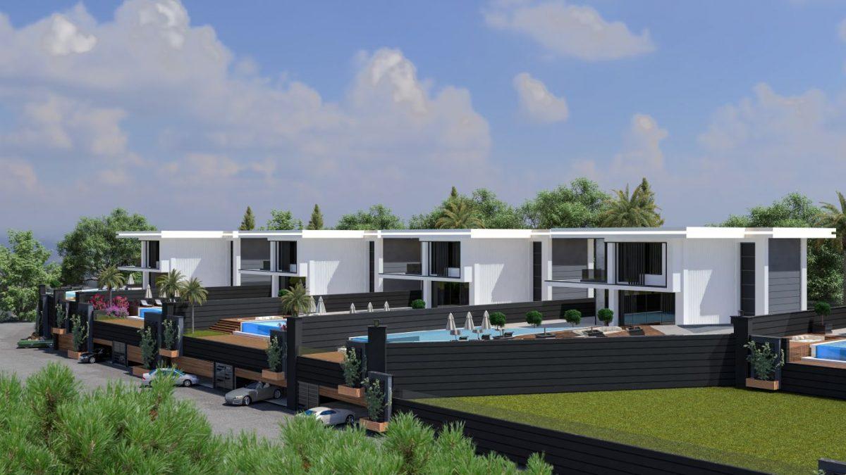 Project of 5 detached villas in the suburbs of Alanya - Oba - Фото 5