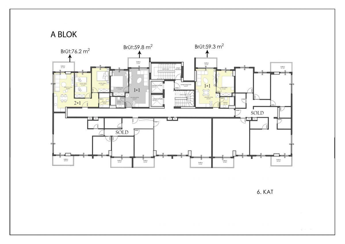 Premium class apartments in the center of Alanya - Фото 40