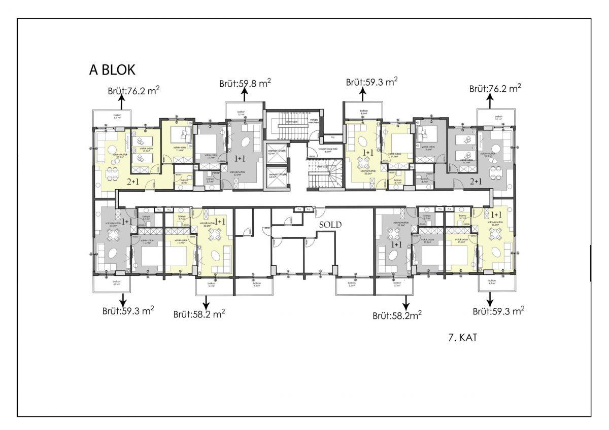 Premium class apartments in the center of Alanya - Фото 41