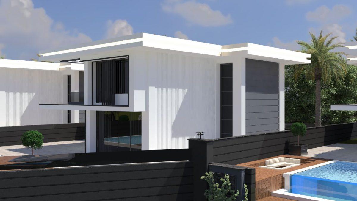 Project of 5 detached villas in the suburbs of Alanya - Oba - Фото 8