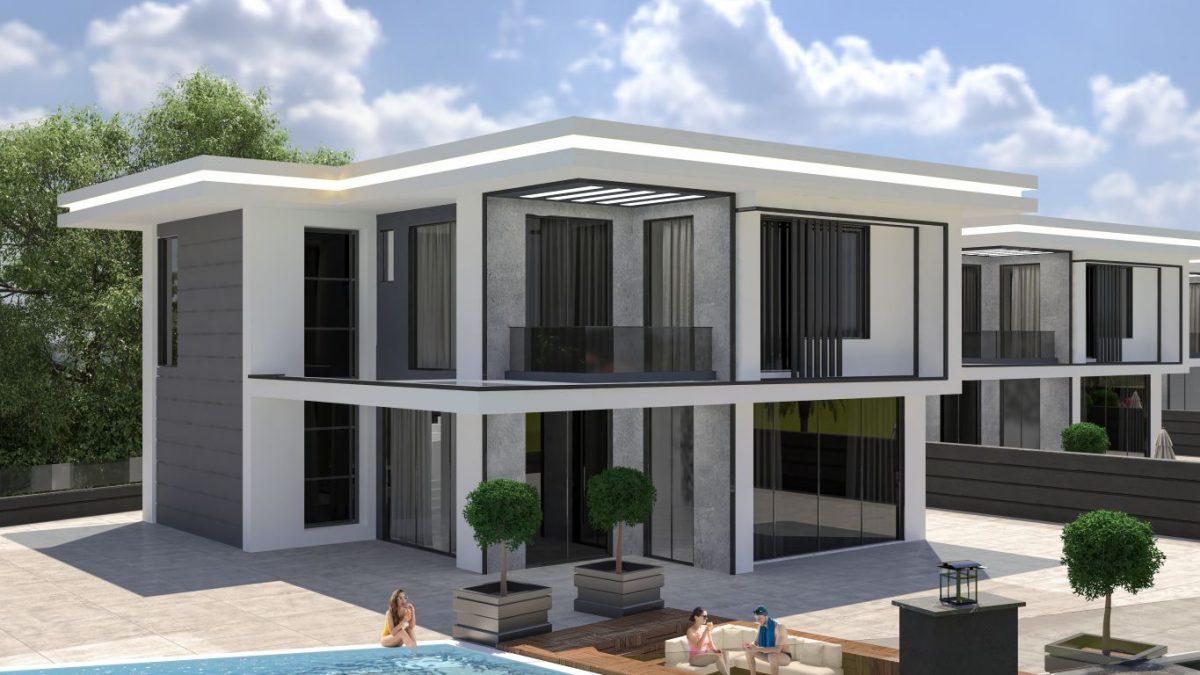 Project of 5 detached villas in the suburbs of Alanya - Oba - Фото 9