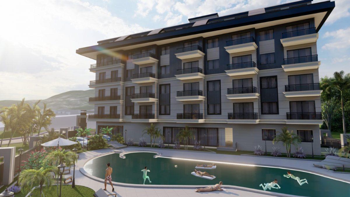 New investment complex in the European region of Oba Alanya - Foto 10