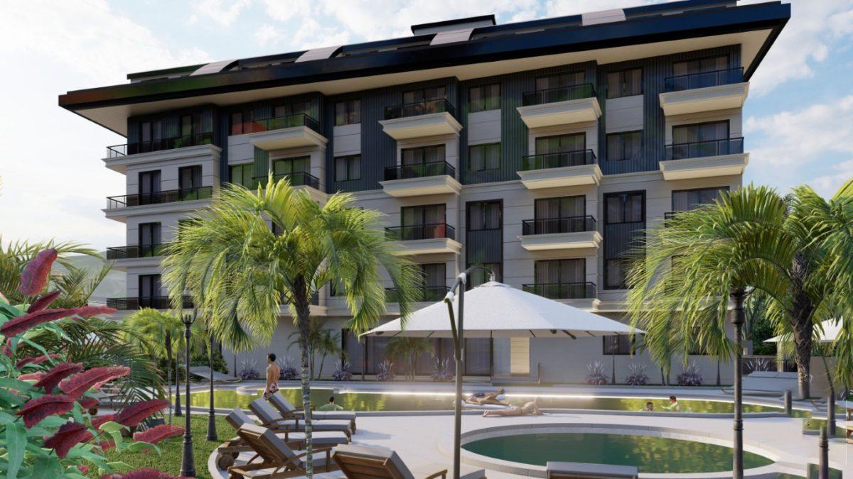New investment complex in the European region of Oba Alanya - Foto 1