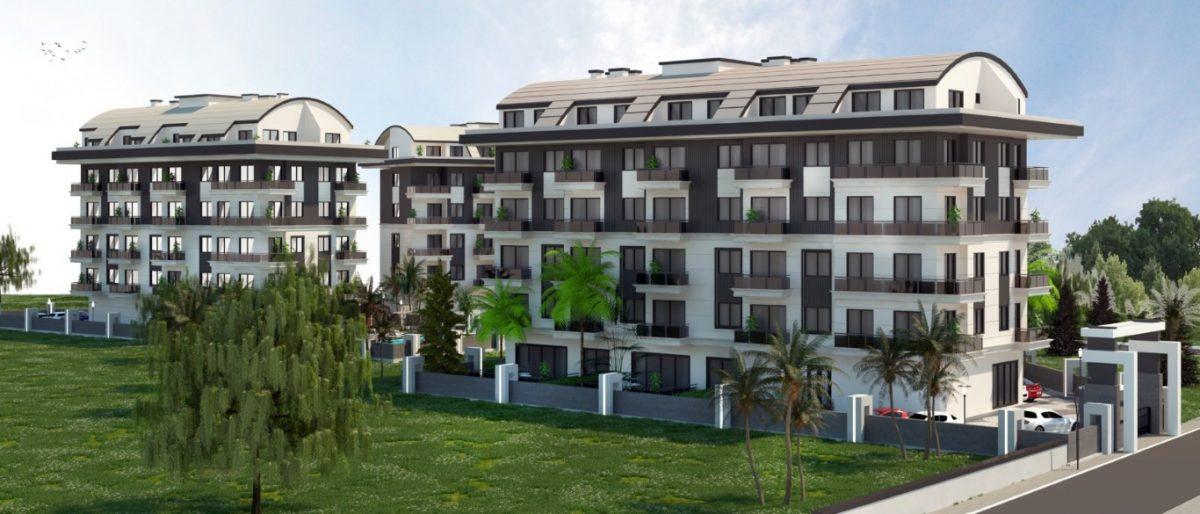 New investment complex in the European region of Oba Alanya - Foto 7