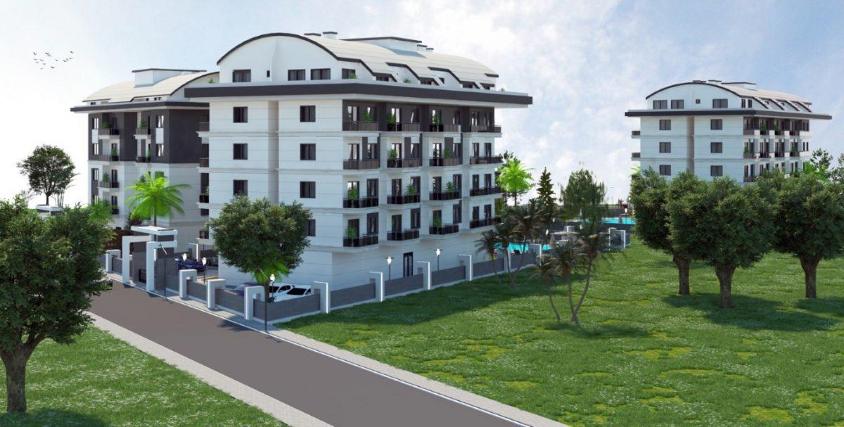 New investment complex in the European region of Oba Alanya - Foto 8