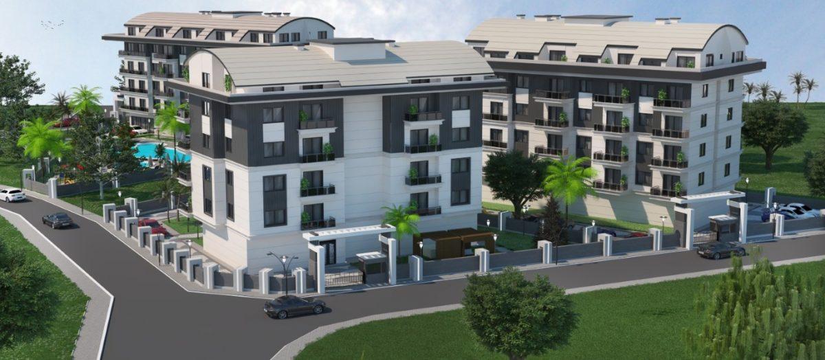 New investment complex in the European region of Oba Alanya - Foto 4