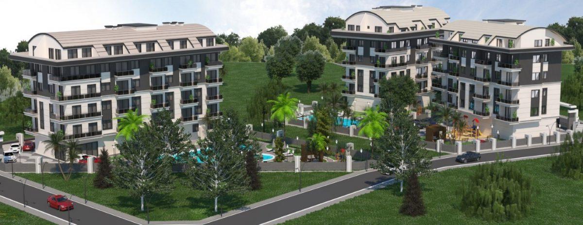 New investment complex in the European region of Oba Alanya - Foto 6
