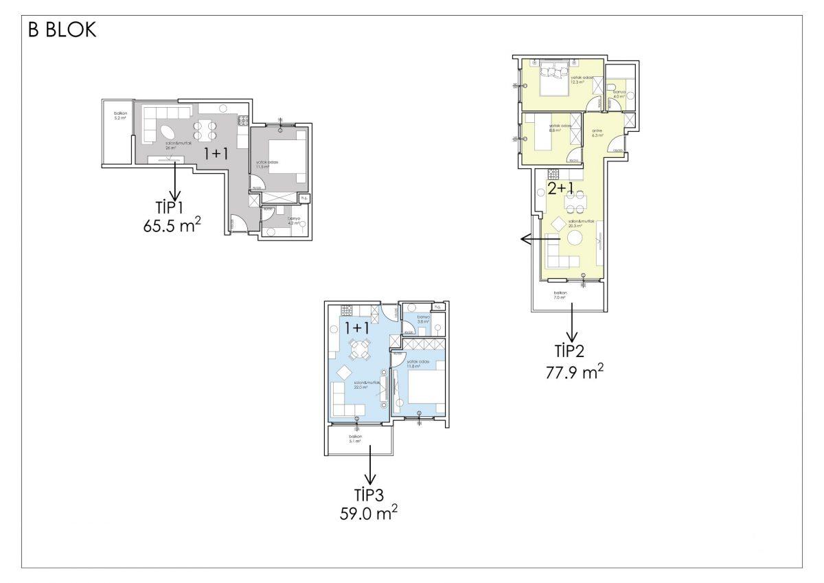 Premium class apartments in the center of Alanya - Фото 55