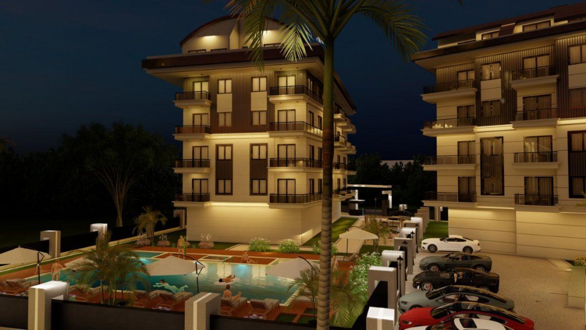 New investment complex in the European region of Oba Alanya - Foto 12