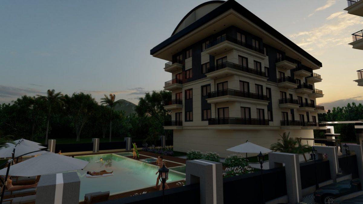 New investment complex in the European region of Oba Alanya - Foto 13