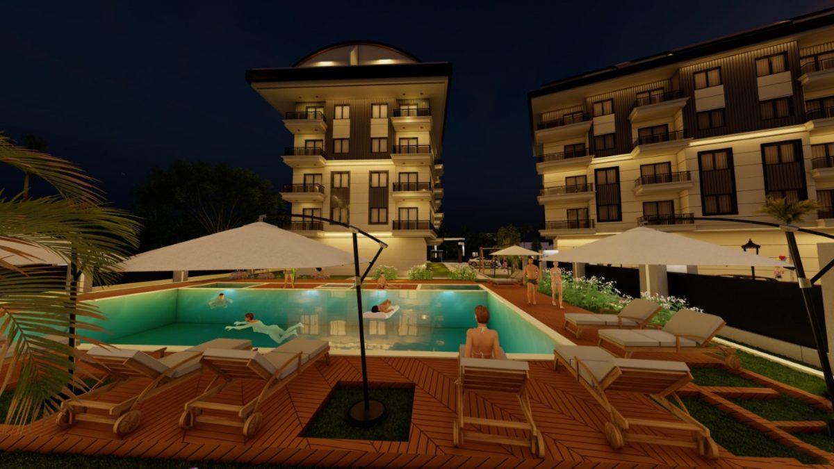 New investment complex in the European region of Oba Alanya - Foto 15