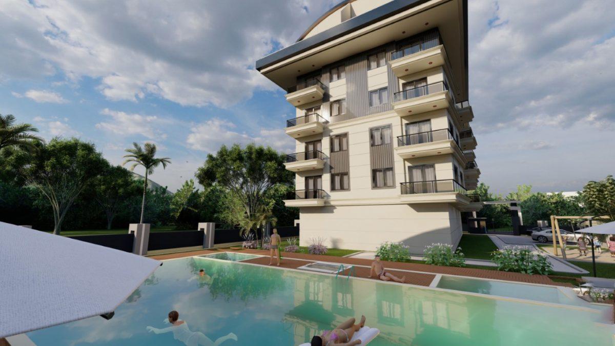 New investment complex in the European region of Oba Alanya - Foto 14