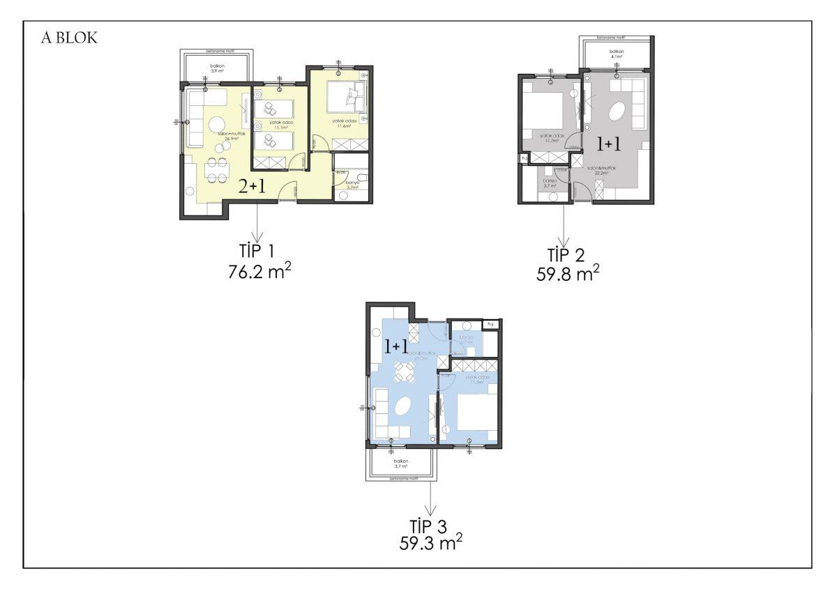 Premium class apartments in the center of Alanya - Фото 45