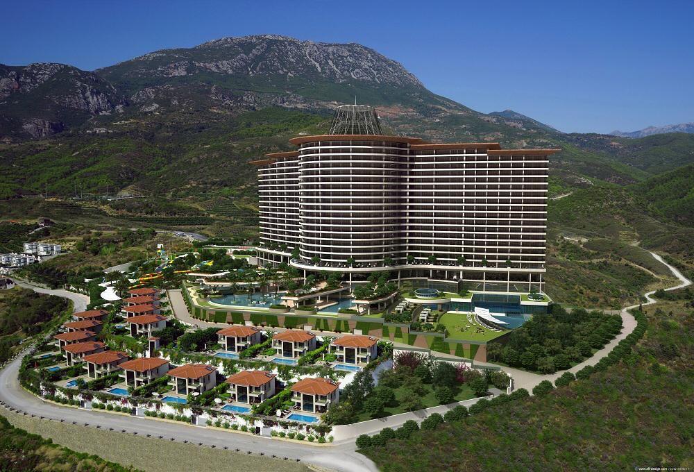 A complex with the infrastructure of a 5* hotel in a quiet area of Alanya - Фото 13