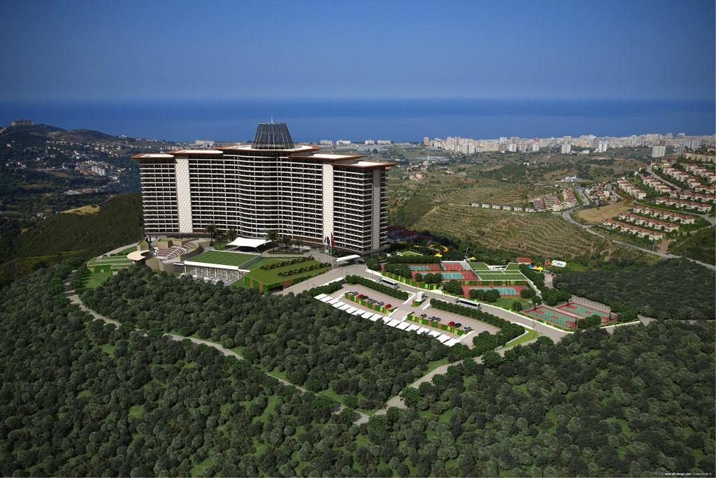 A complex with the infrastructure of a 5* hotel in a quiet area of Alanya - Фото 5