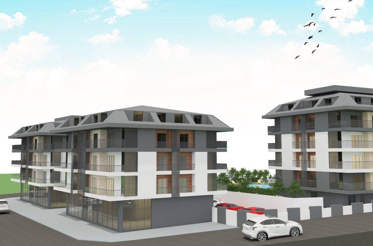 Apartments with a separate kitchen in a new residential complex in Oba - Фото 8