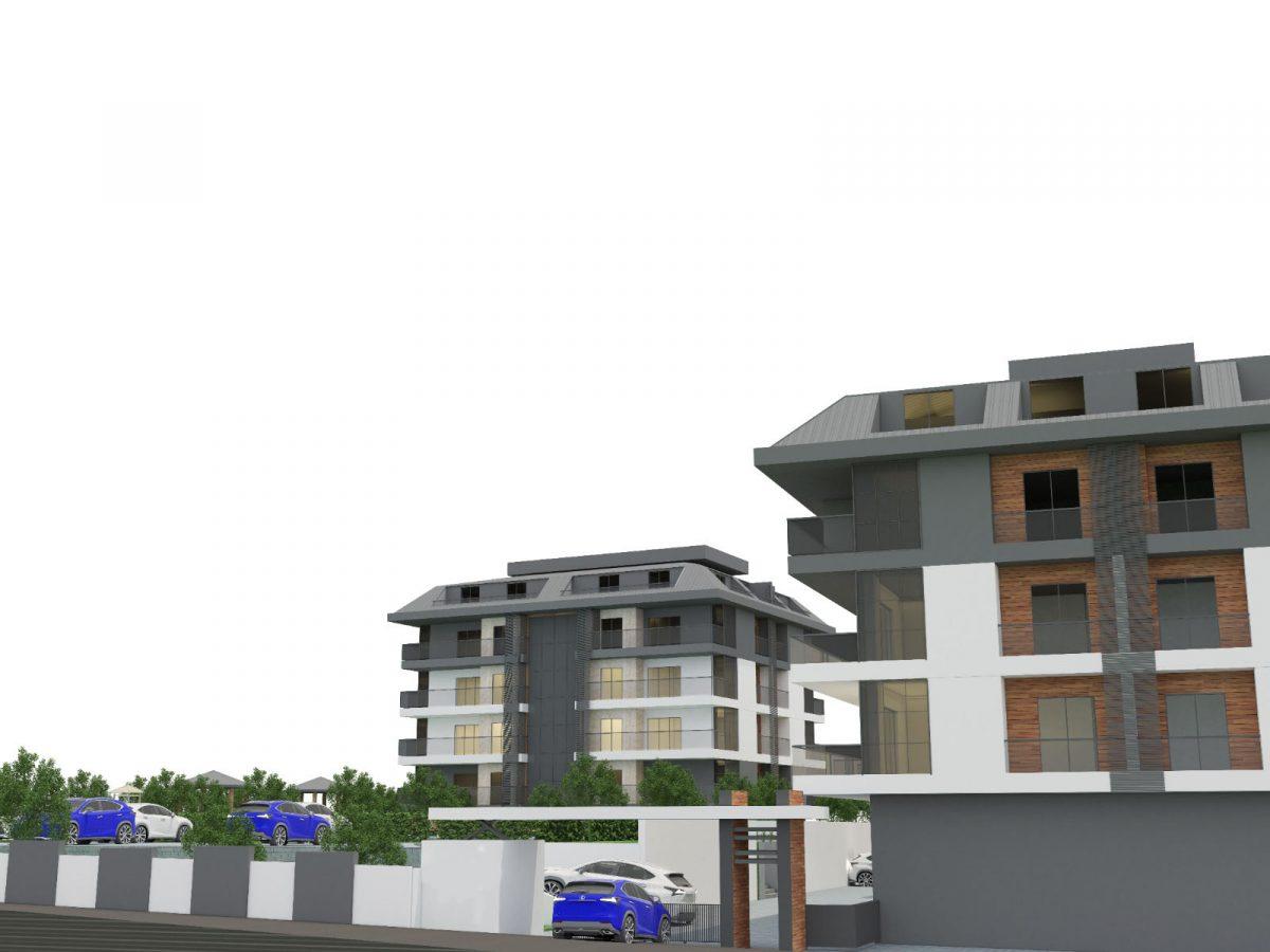 Apartments with a separate kitchen in a new residential complex in Oba - Фото 9