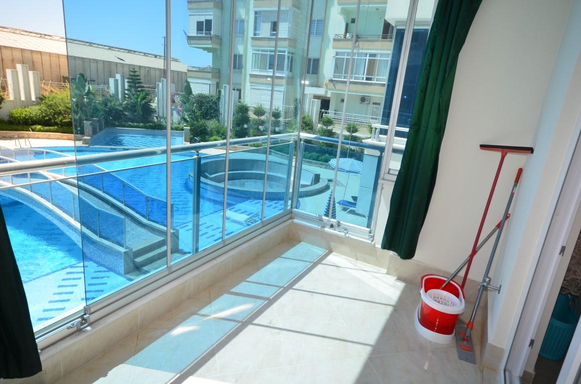 Furnished apartment 2 + 1 with European area of Alanya Mahmutlar - Foto 24