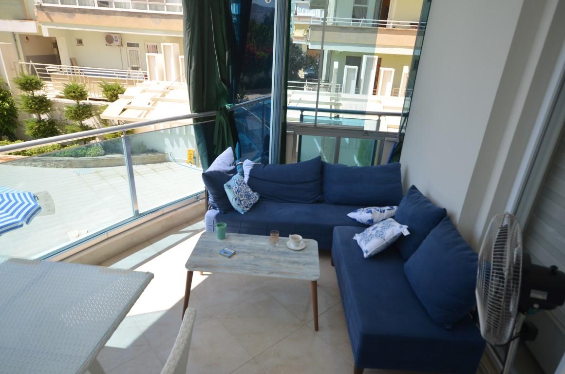 Furnished apartment 2 + 1 with European area of Alanya Mahmutlar - Foto 25
