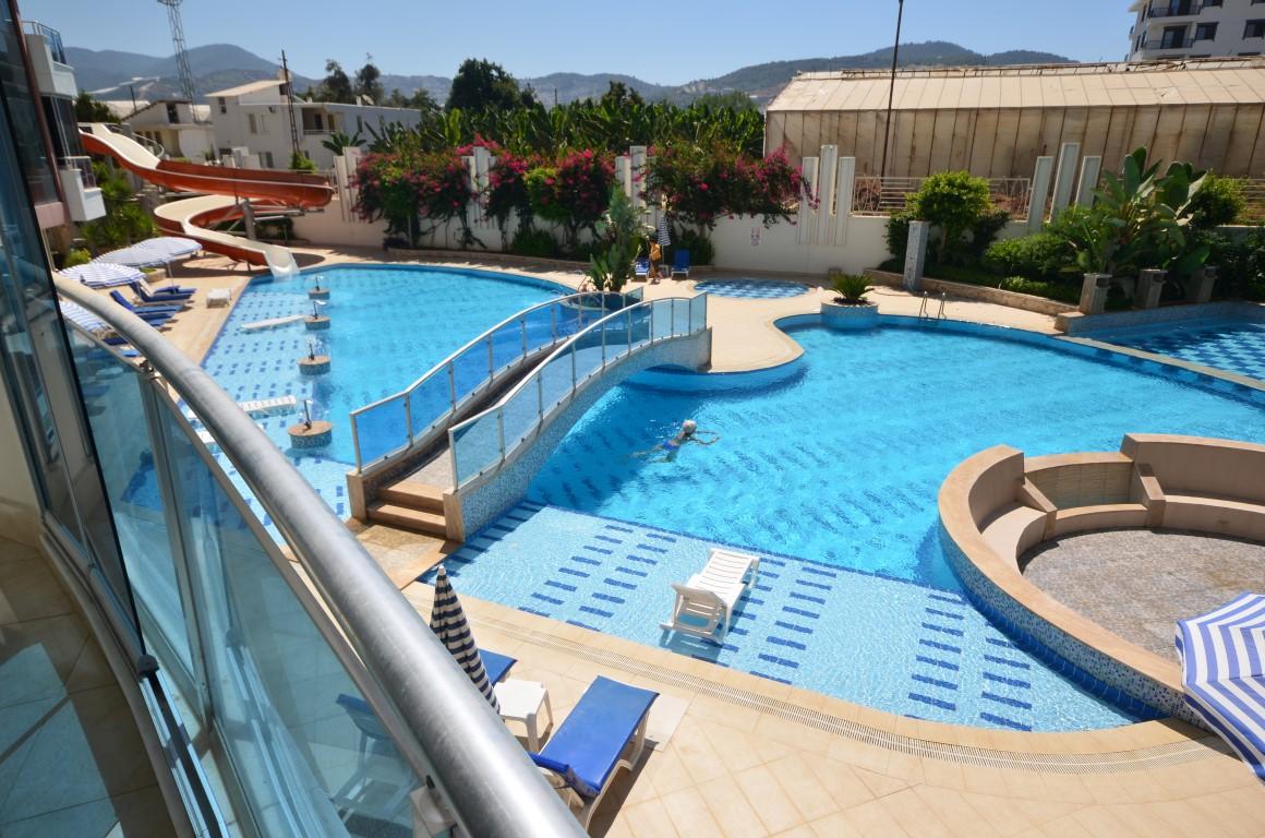 Furnished apartment 2 + 1 with European area of Alanya Mahmutlar - Foto 26