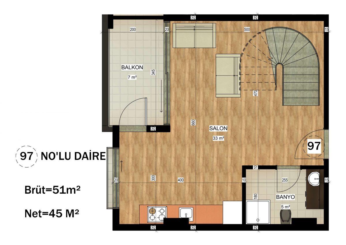 Apartments in a premium class residential complex in Avsallar - Фото 29