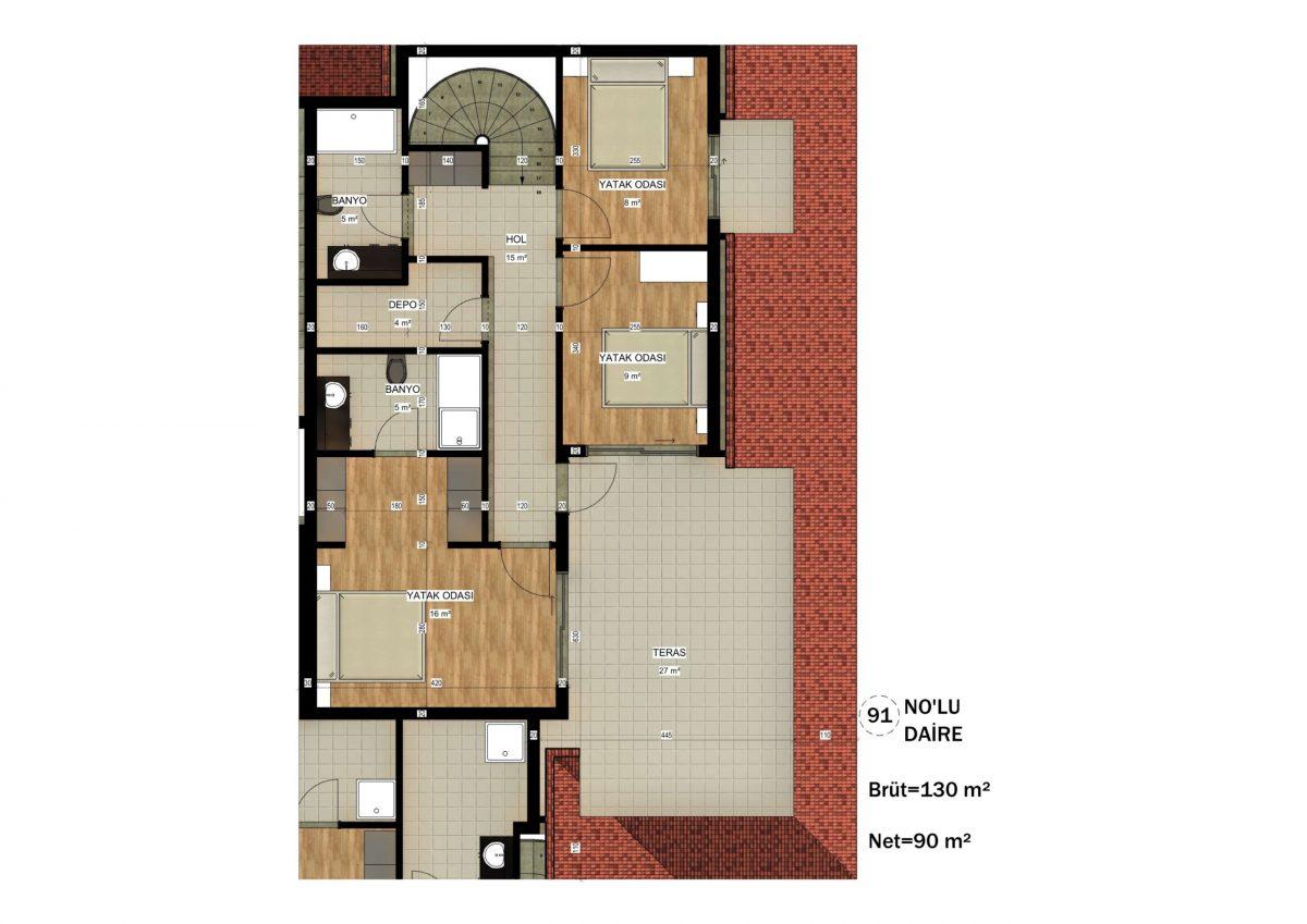 Apartments in a premium class residential complex in Avsallar - Фото 36