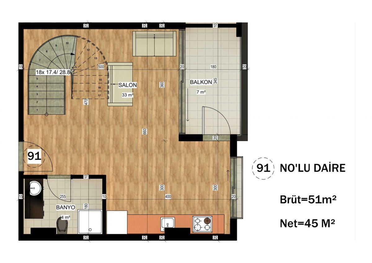 Apartments in a premium class residential complex in Avsallar - Фото 37