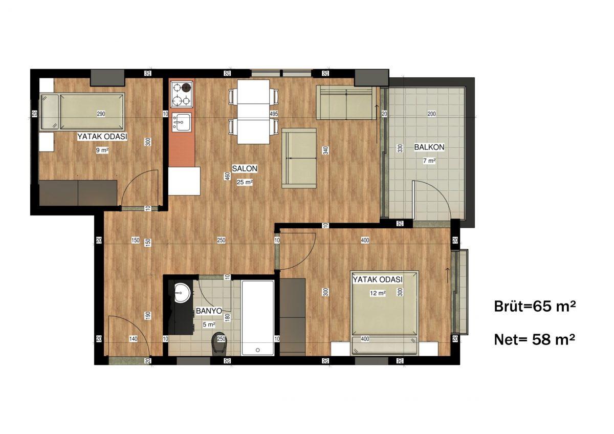 Apartments in a premium class residential complex in Avsallar - Фото 41