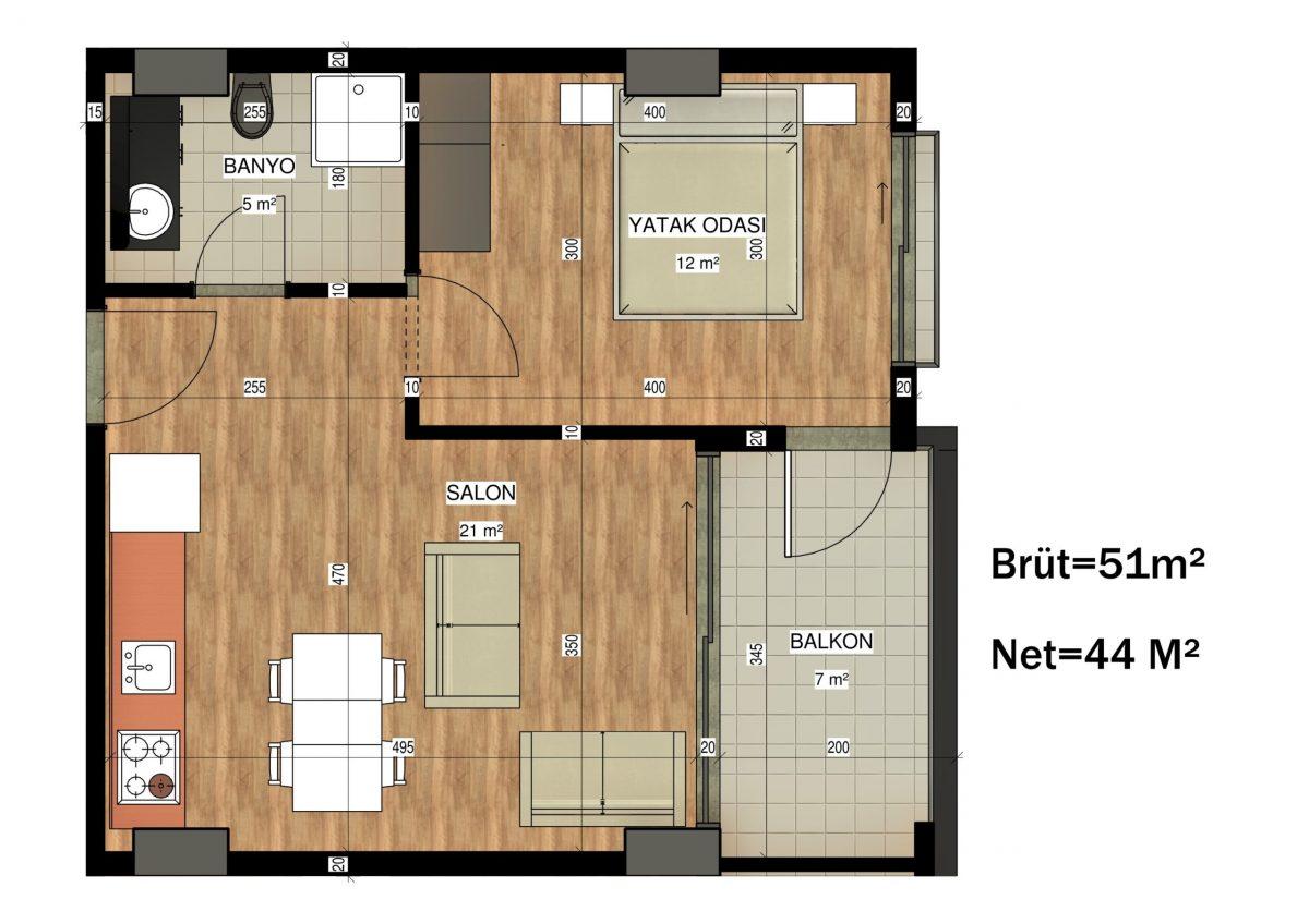 Apartments in a premium class residential complex in Avsallar - Фото 42