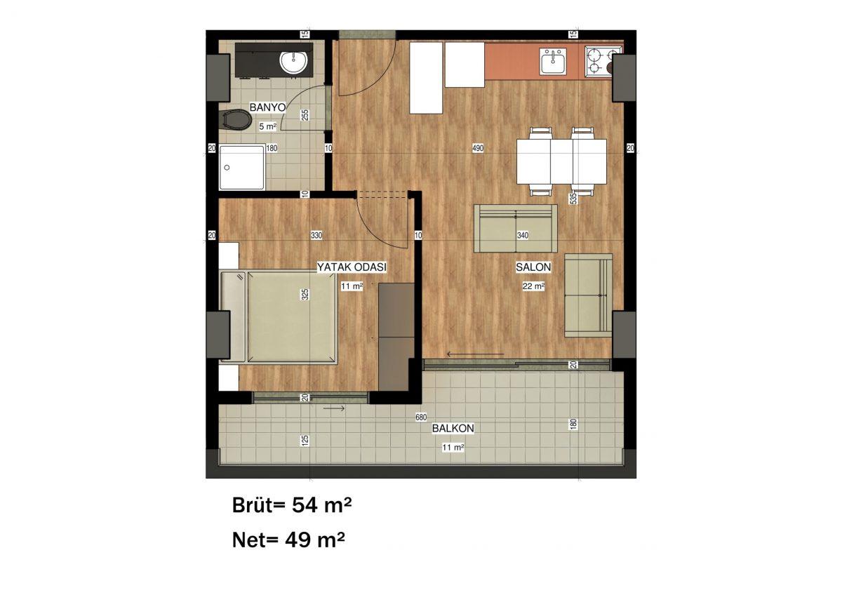 Apartments in a premium class residential complex in Avsallar - Фото 43